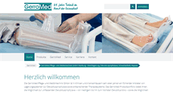 Desktop Screenshot of gerromed.de