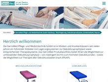 Tablet Screenshot of gerromed.de